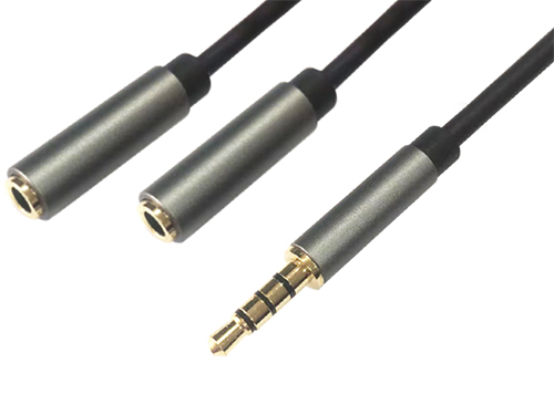 3.5mm audio cable Male to female X2